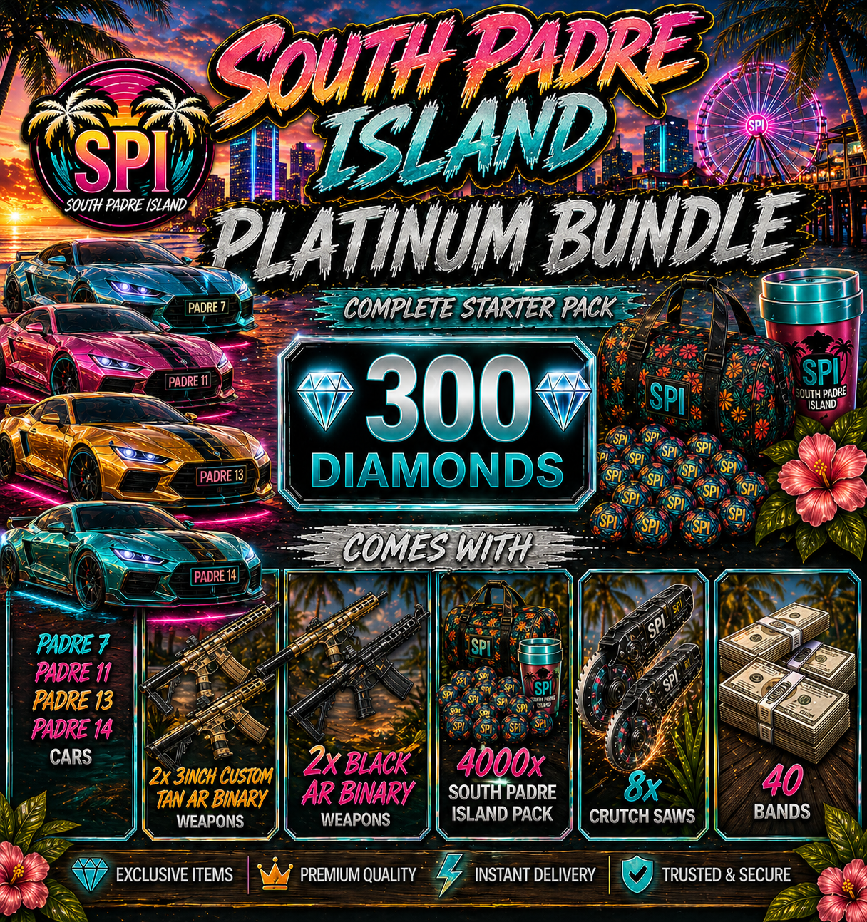 PLATINUM SOUTH PADRE BUNDLE