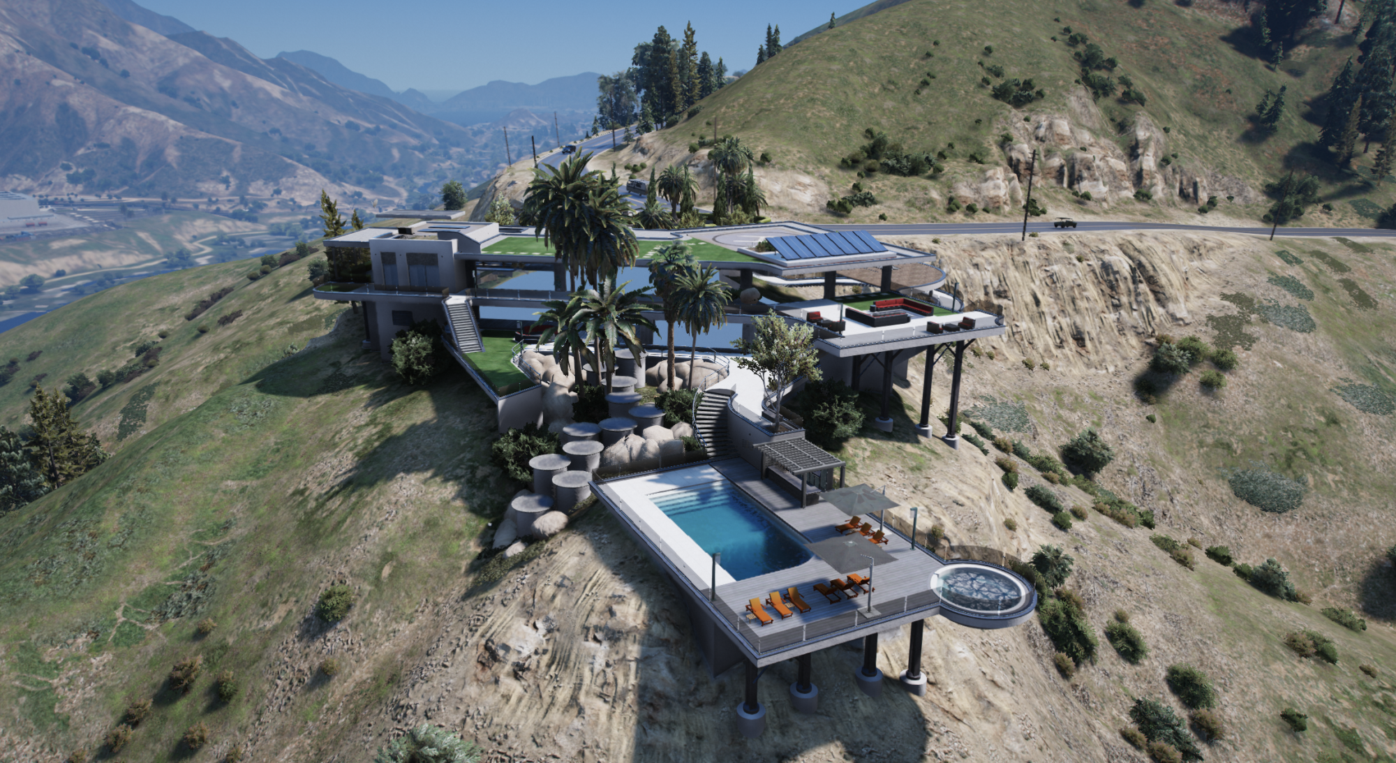 Maison de luxe sur les colline de Tongva Hills