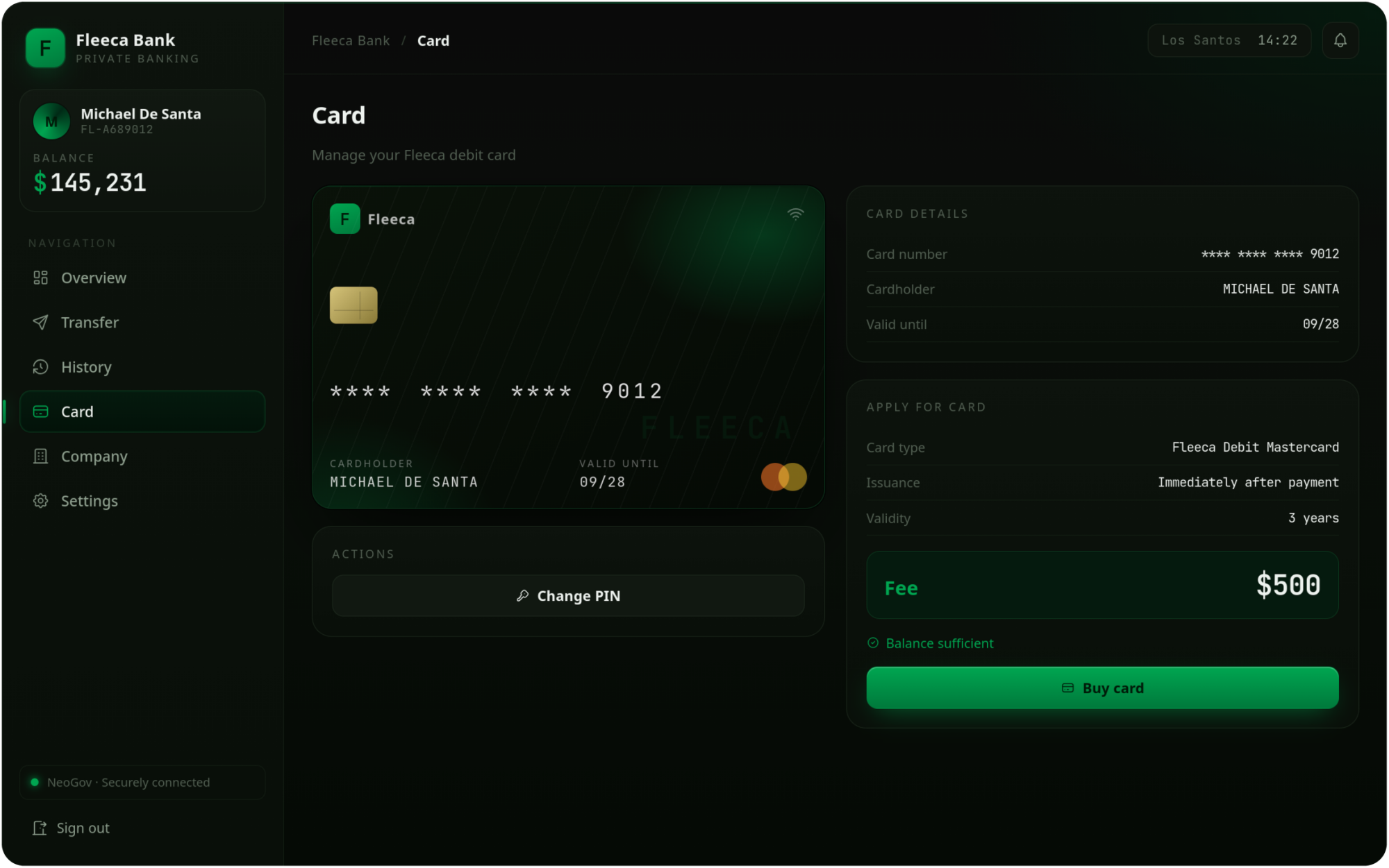 Neoscripts Banking