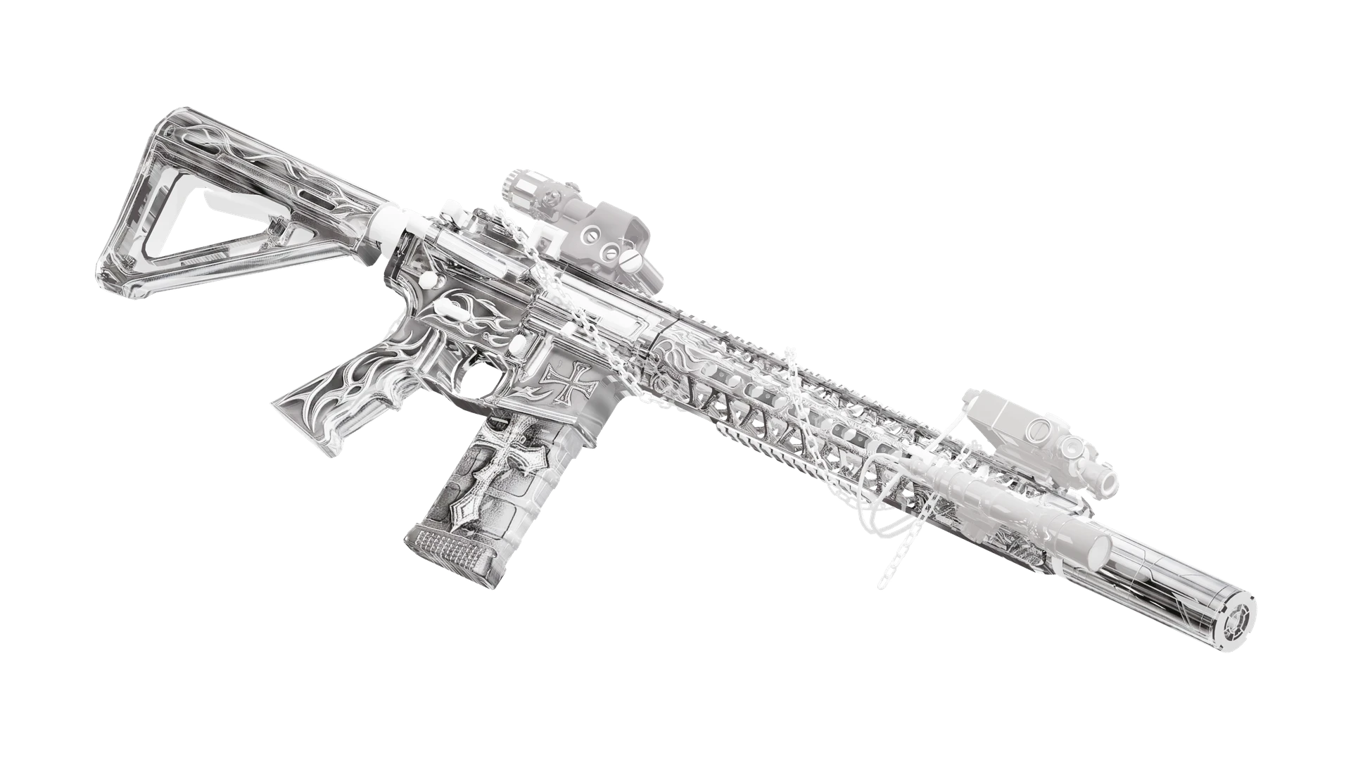 CHROME M4 - WHITE CHROME