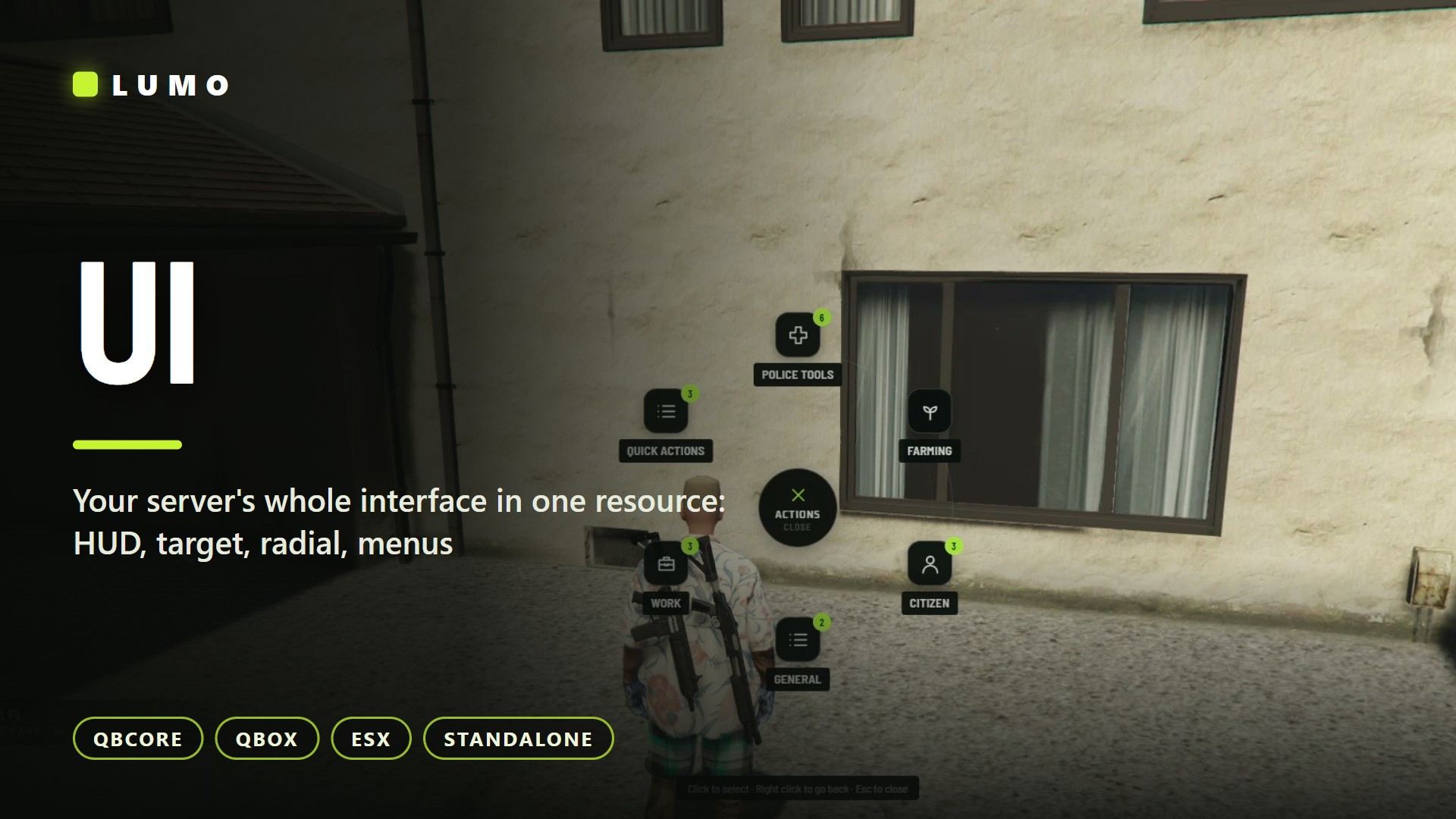 Lumo UI — HUD & Interface Suite (Escrow)