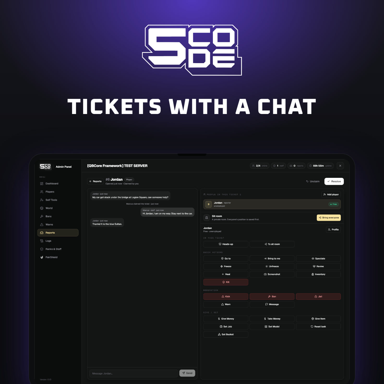 5CODE Admin Panel