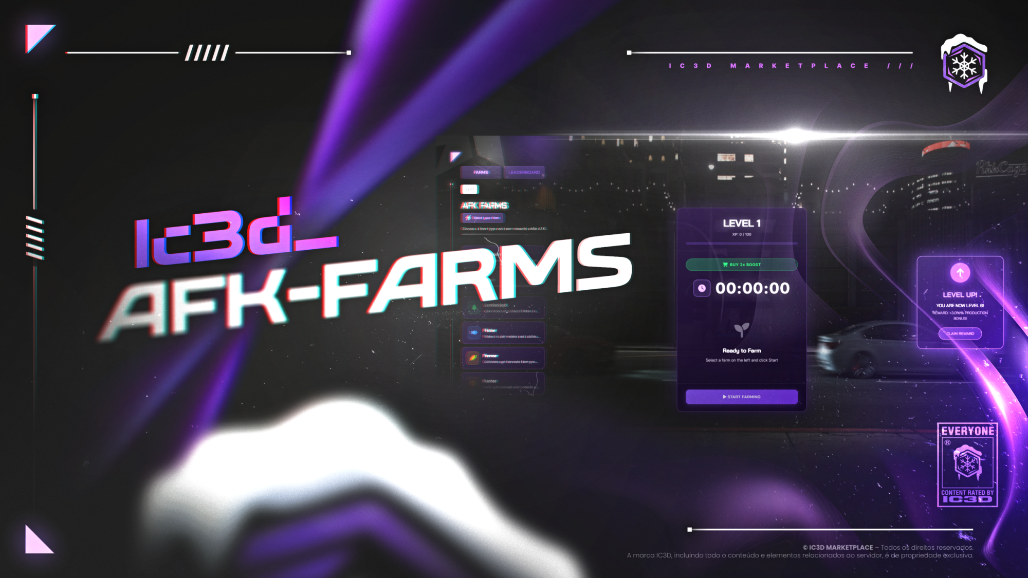 [AFK Farms]ESX QBCORE QBOX ESCROW