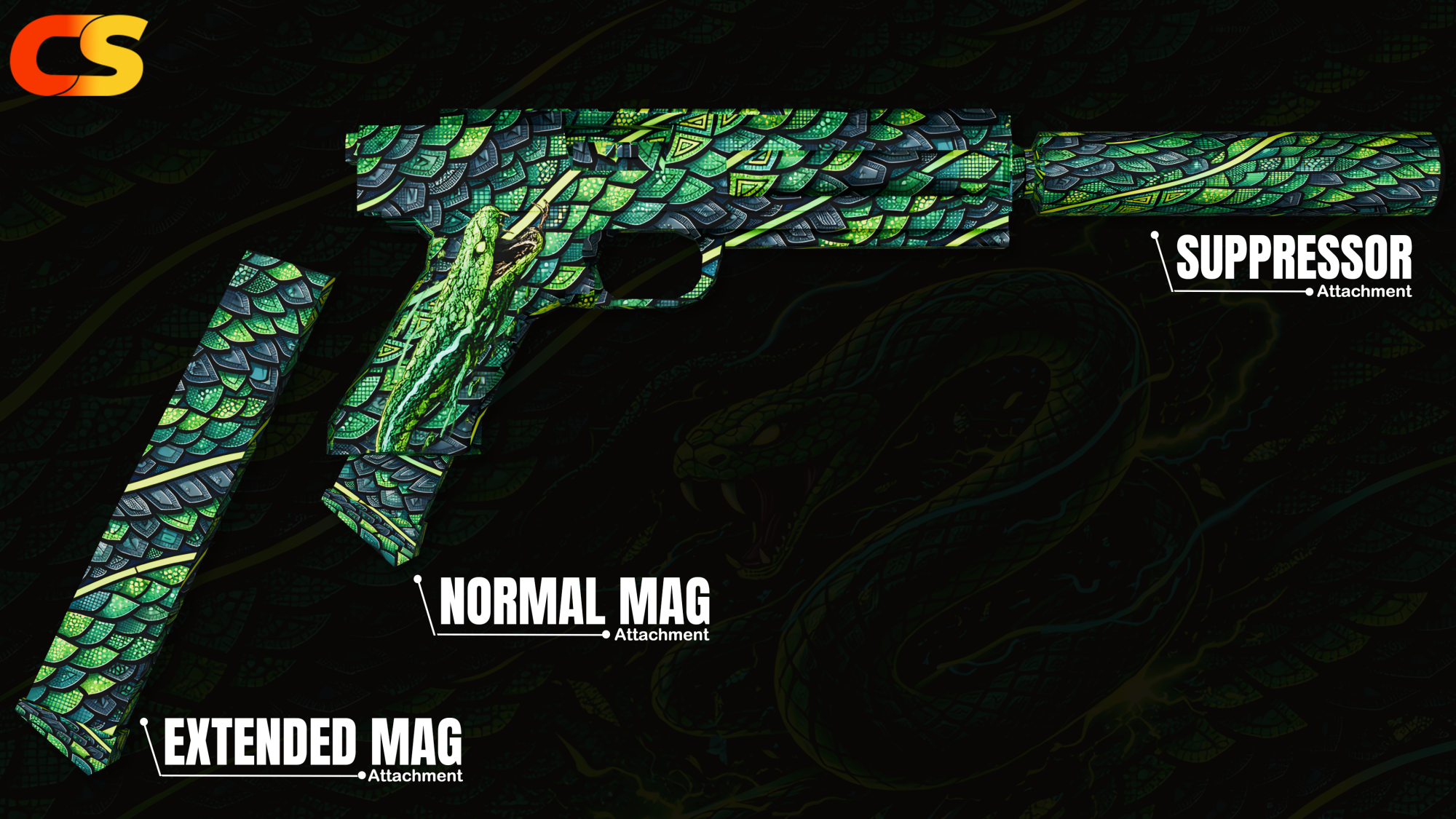 [GREEN MAMBA ( AP PISTOL )] OX-INVENTORY { WEAPON}