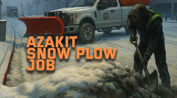 ❄️ Snow Plow Job System [Escrow]