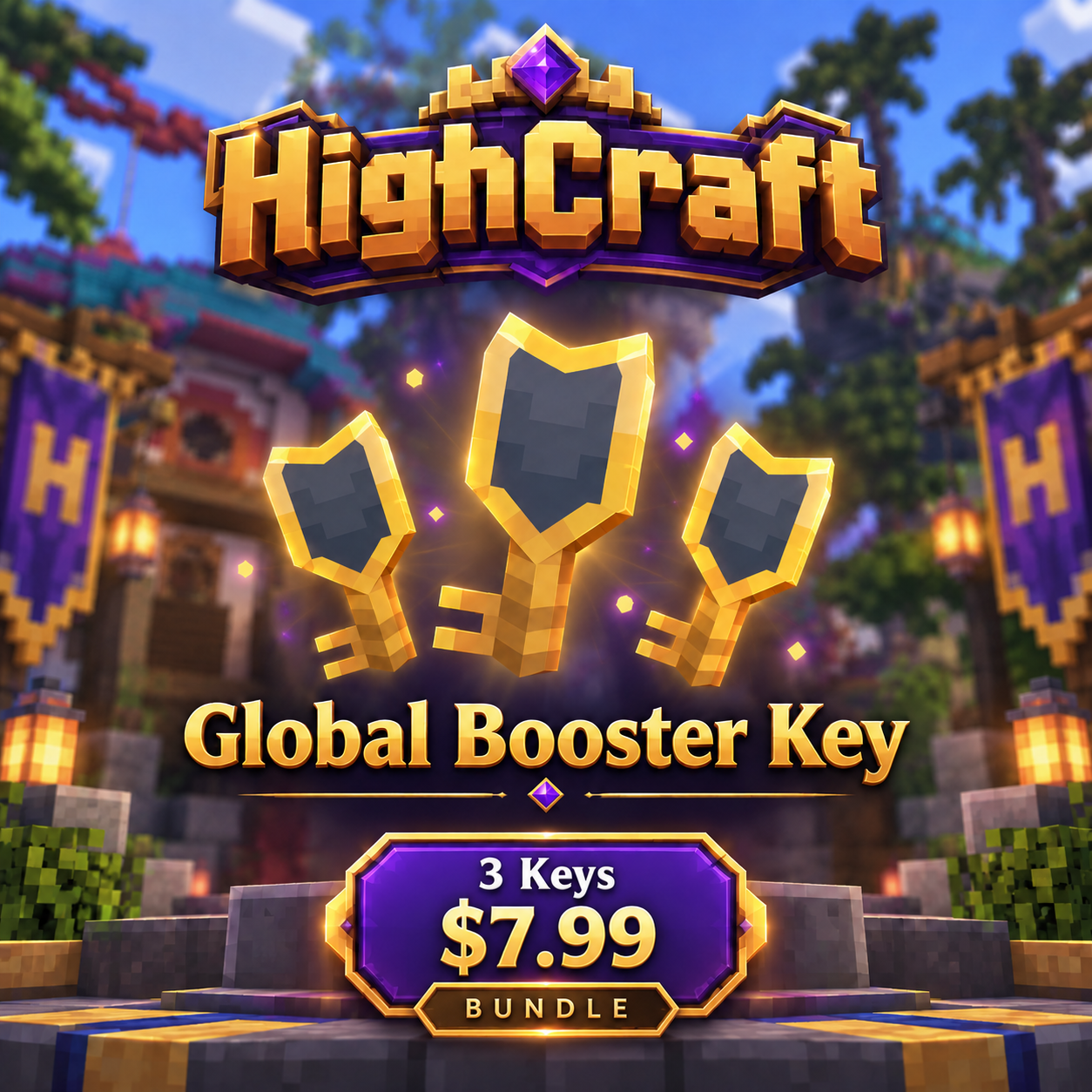 3 Global Booster Keys