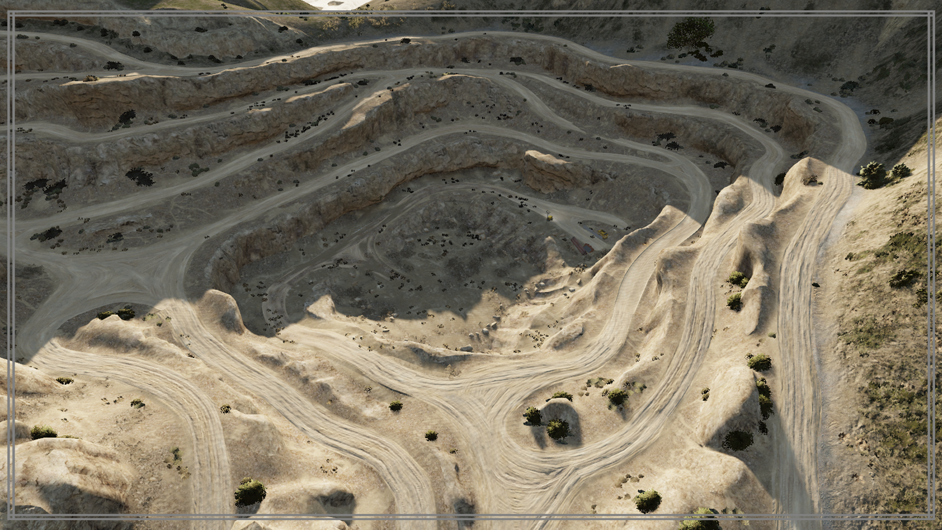 Davis Quartz Mine - Remove Dumpster & Bulldozer Generators