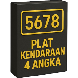 Custom Plat 4 Angka