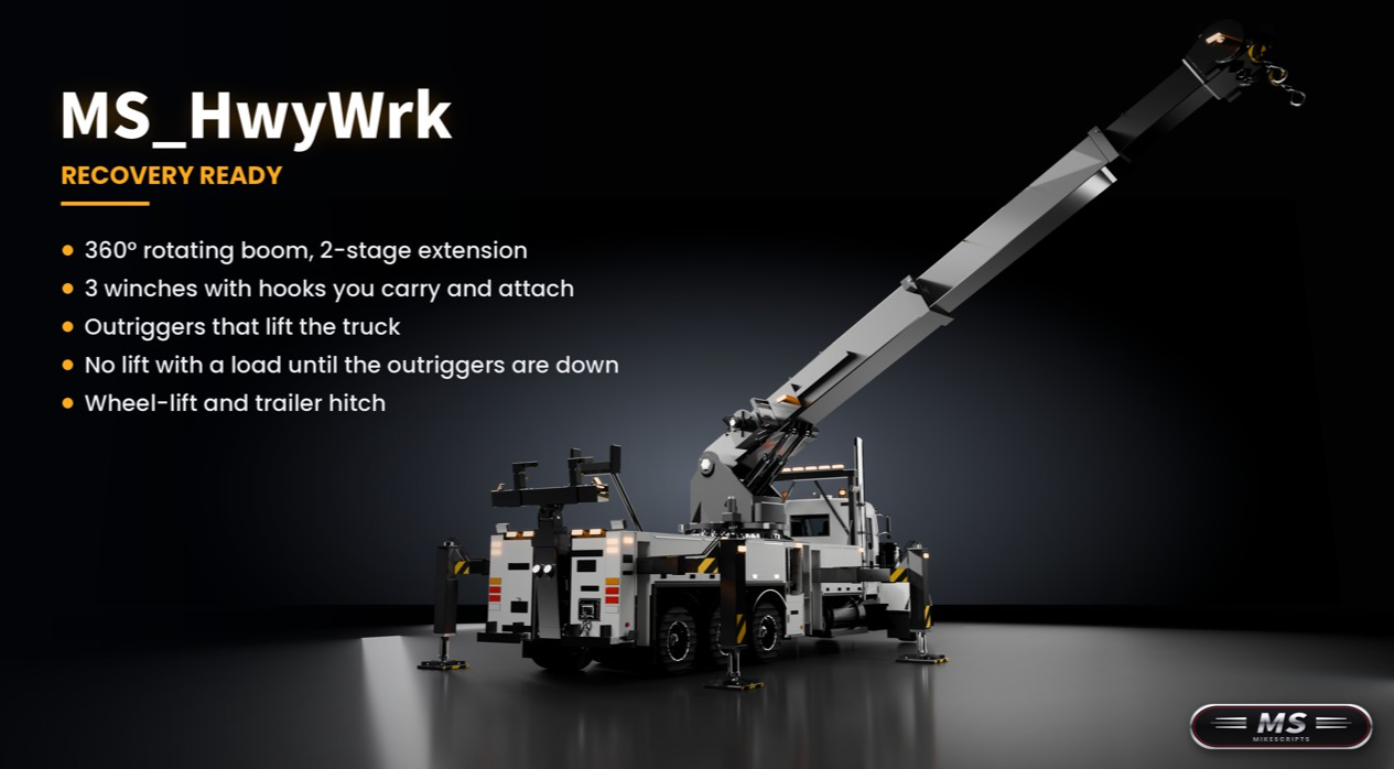 MS_HwyWrk | Heavy Rotator Wrecker for FiveM
