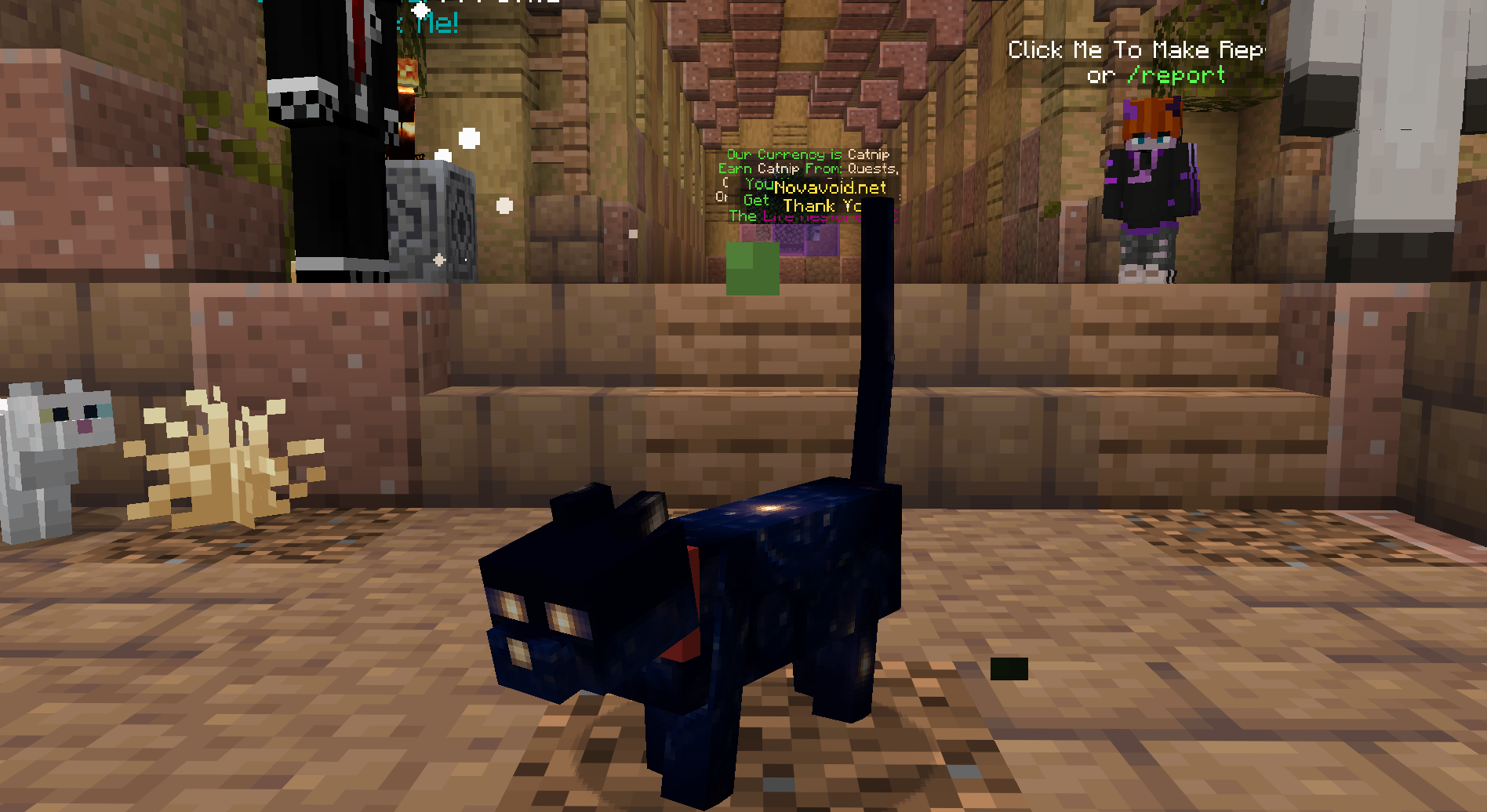 Atomic Rank — cosmetic Ranks item on the NovaVoid Cat Civilization Minecraft server
