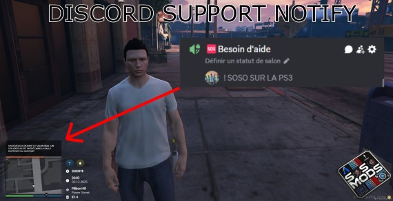 DISCORD SUPPORT NOTIF