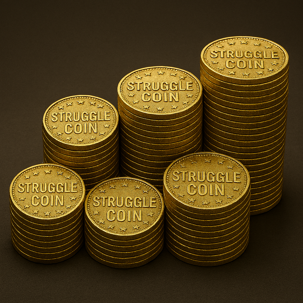 900 Struggle Coins