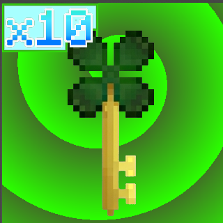 x10 Clover Keys