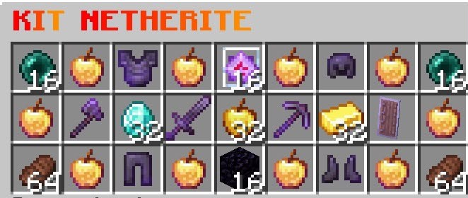 rango NETHERITE (permanente)