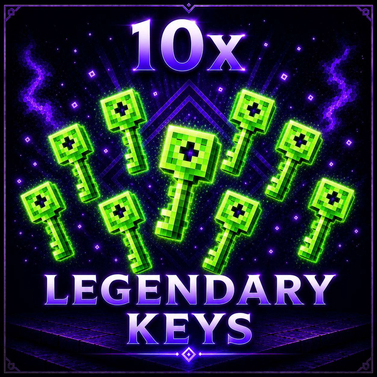 Legendary Key 10x