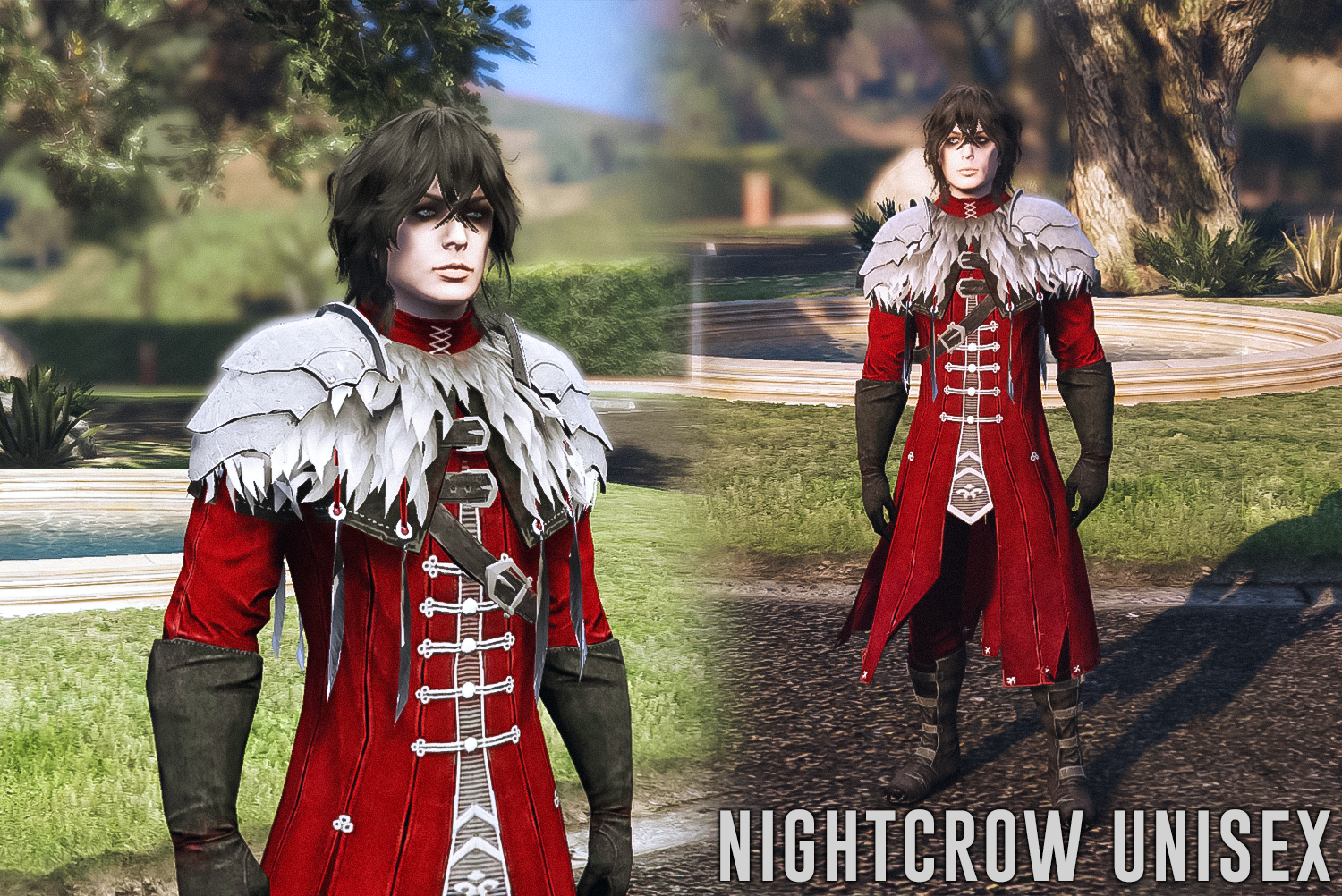 Nightcrow with Physics  -  14 Color Variations