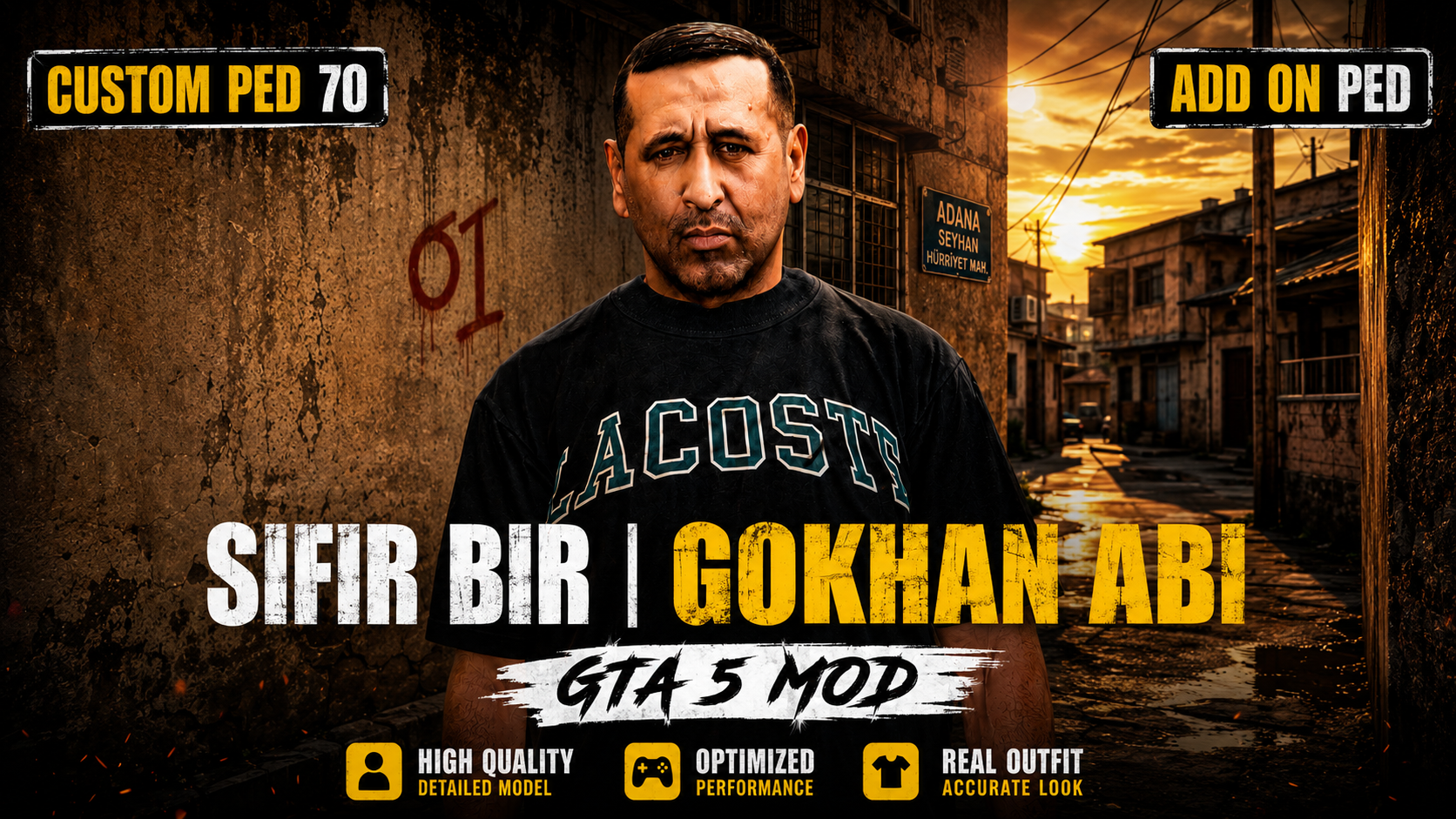 Sıfır Bir - Gökhan Abi | FiveM Custom Ped 70