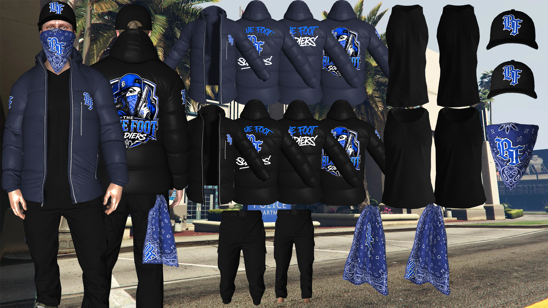 Blue Foot Soldiers Streetwear [M+F]