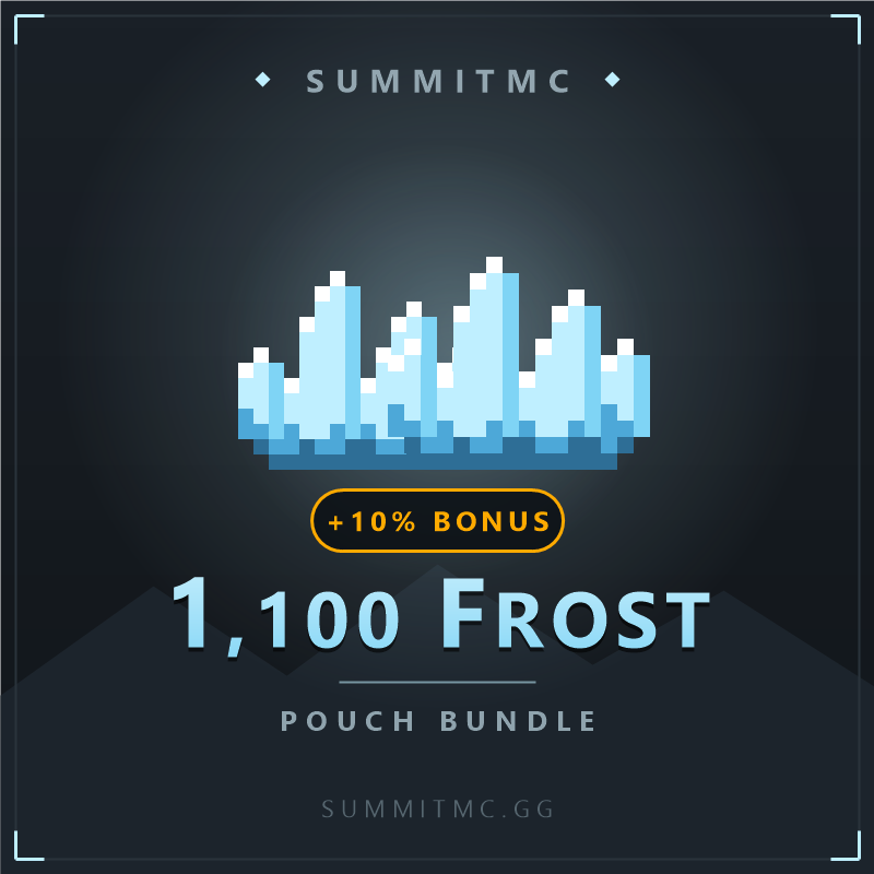 Pouch Bundle - 1,100 Frost