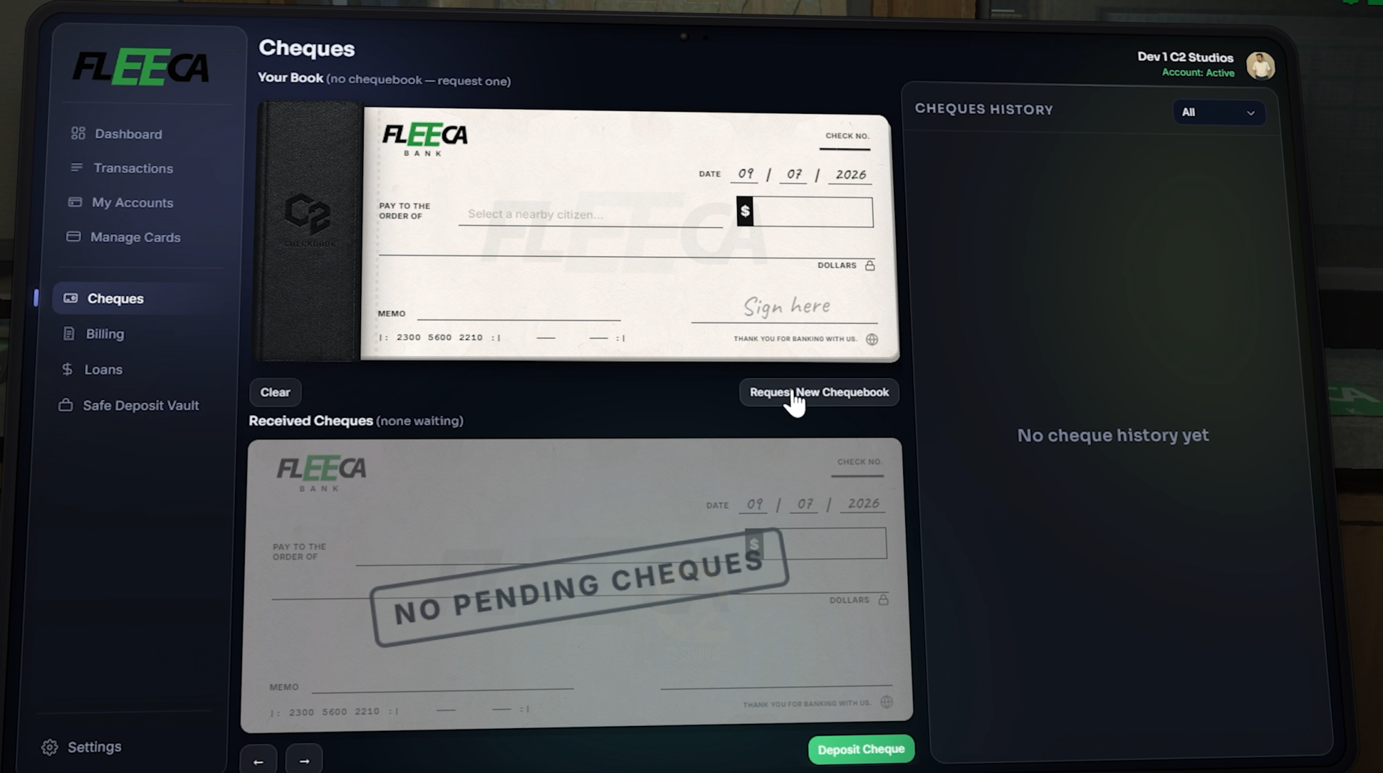 MultiBanking + Billing & Vault MLO