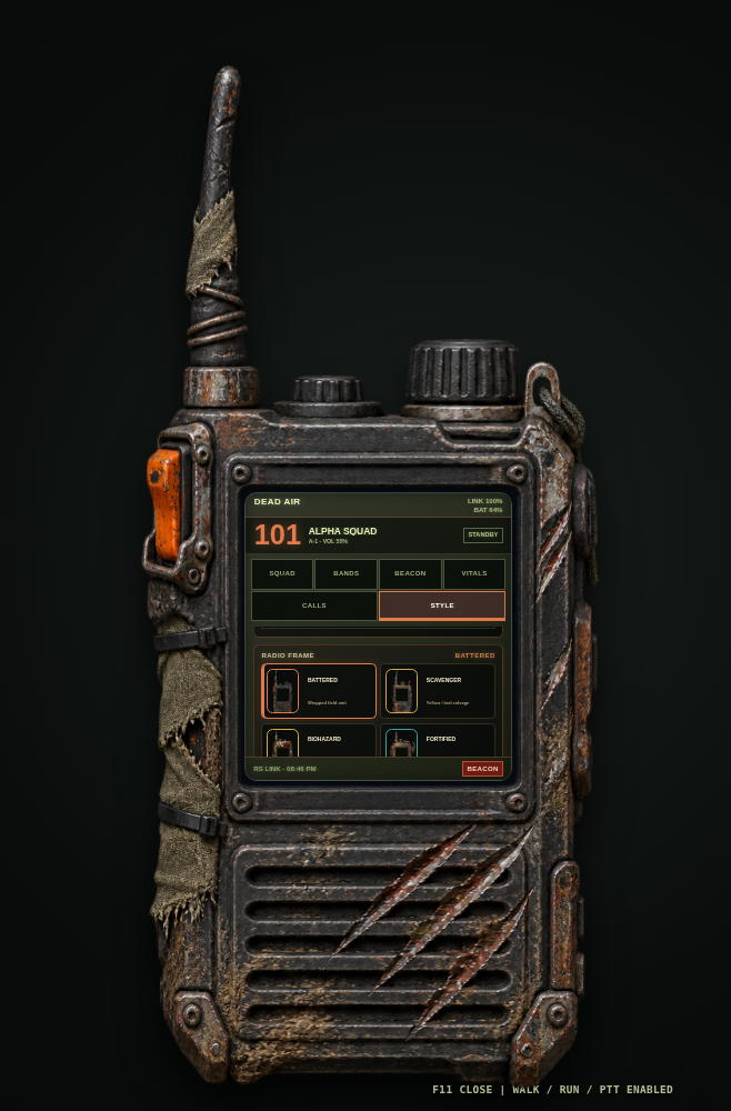 RS Zombie Radio | Recon | Apocalypse | SOS | Zombies | Walkie Talkie Radio