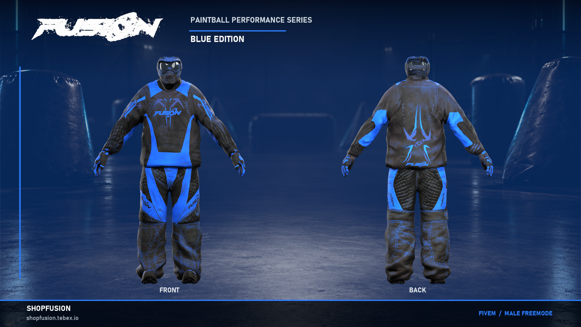 Paintball Clothing Pack | 3 Complete Male Uniform Variants