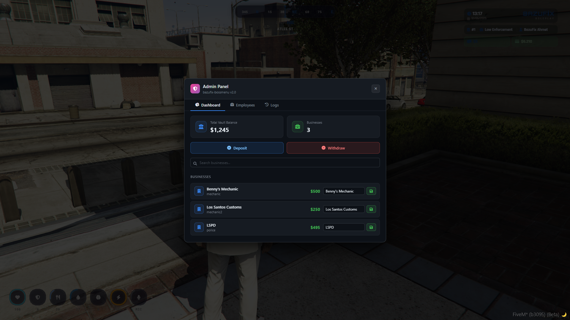 BazuFix Bossmenu V2