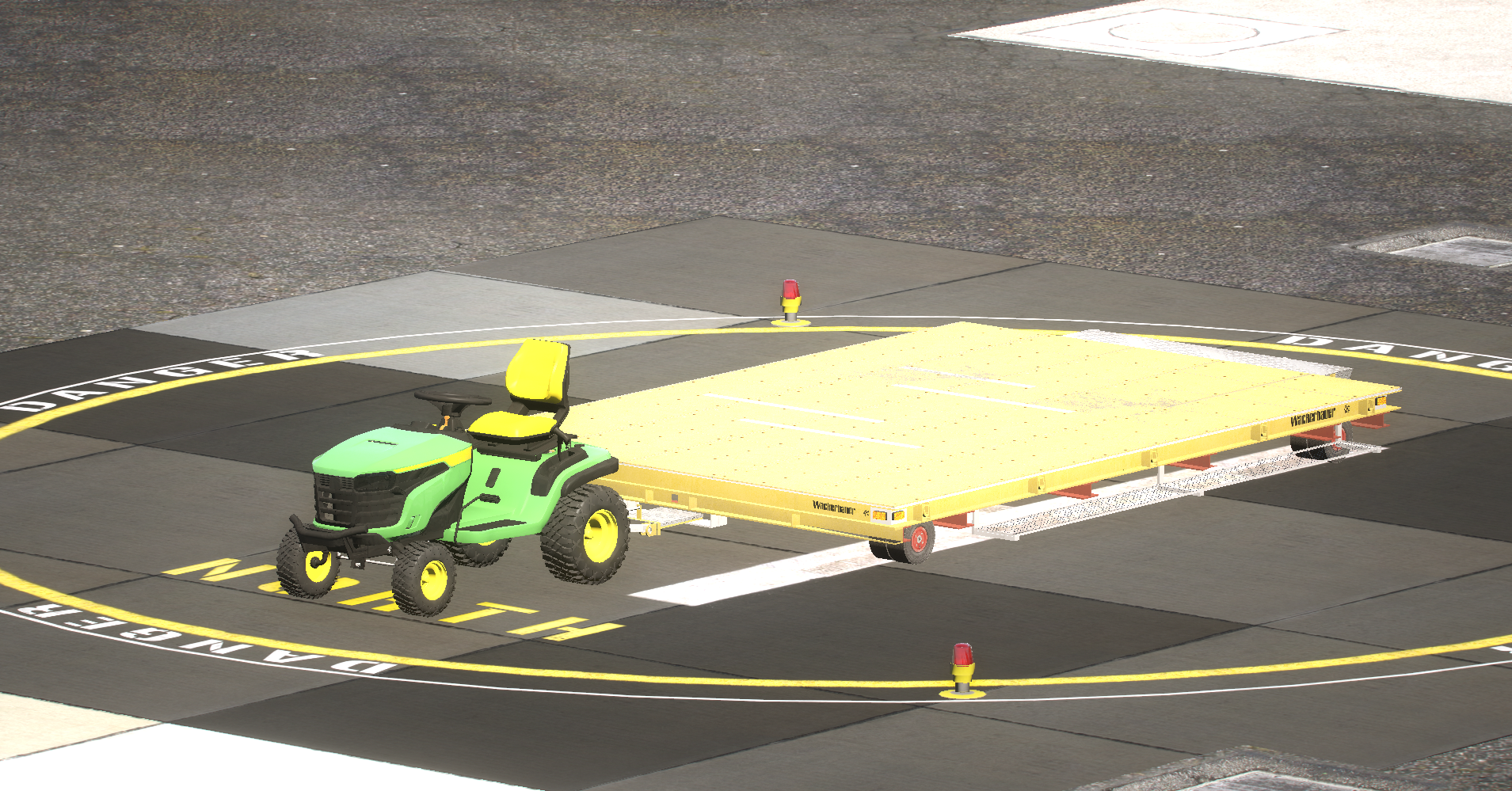 HM Helipad - Tractor