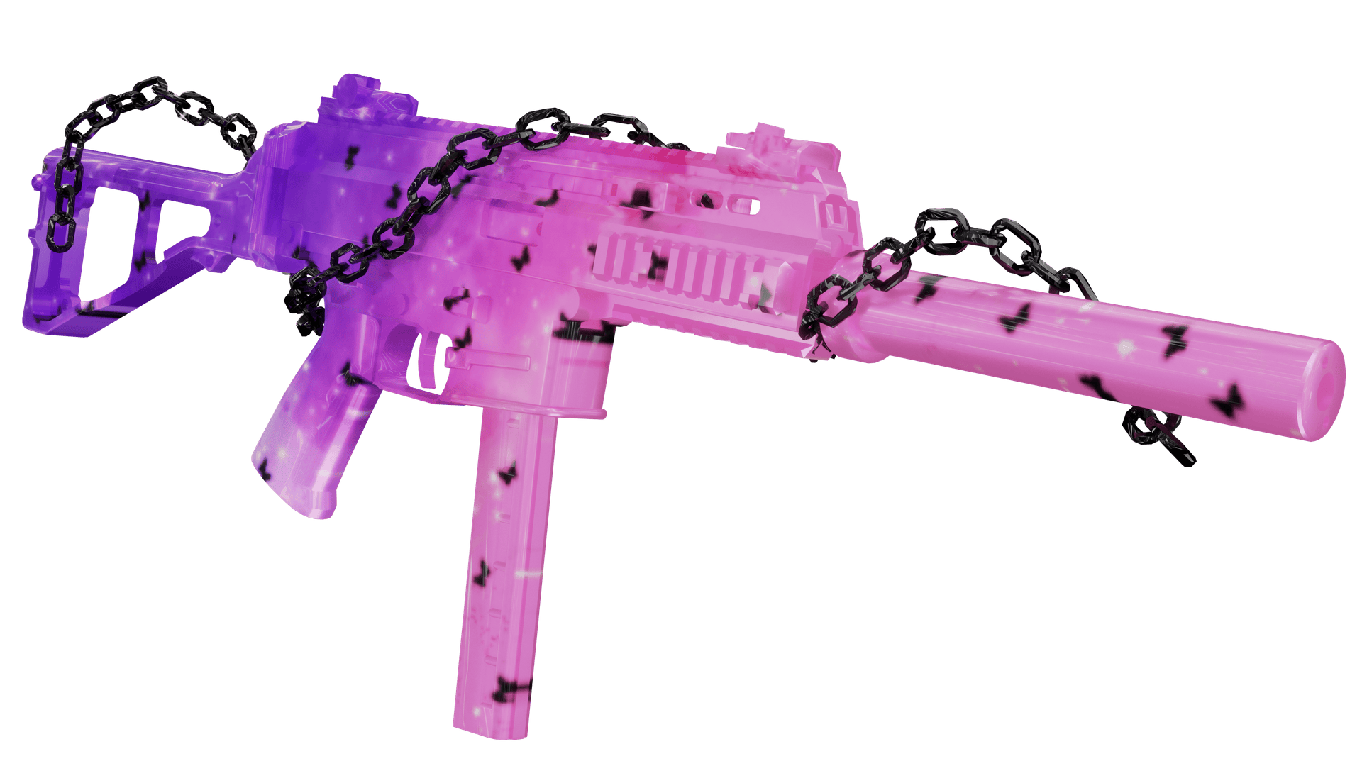 Fivem MP5 PINK BUTTERFLY