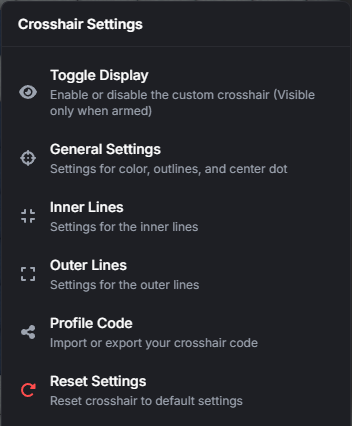 Crosshair System