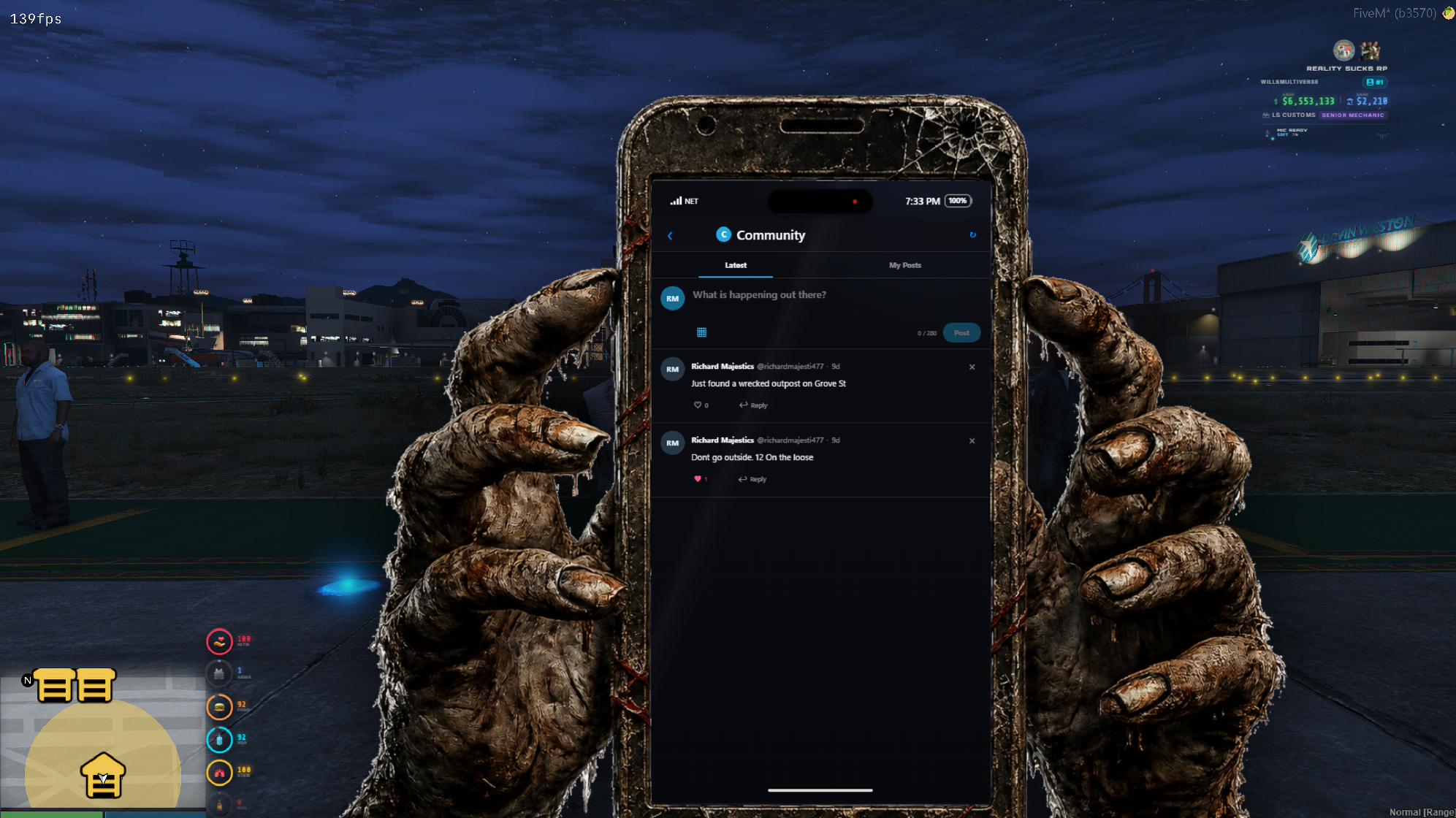 RS Zombie Phone - Apocalypse Communication & Survival System