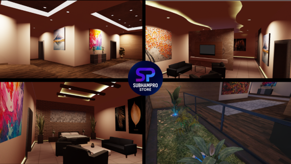Modern Housing Shell 07 [ Furnished + Non Furnished ]