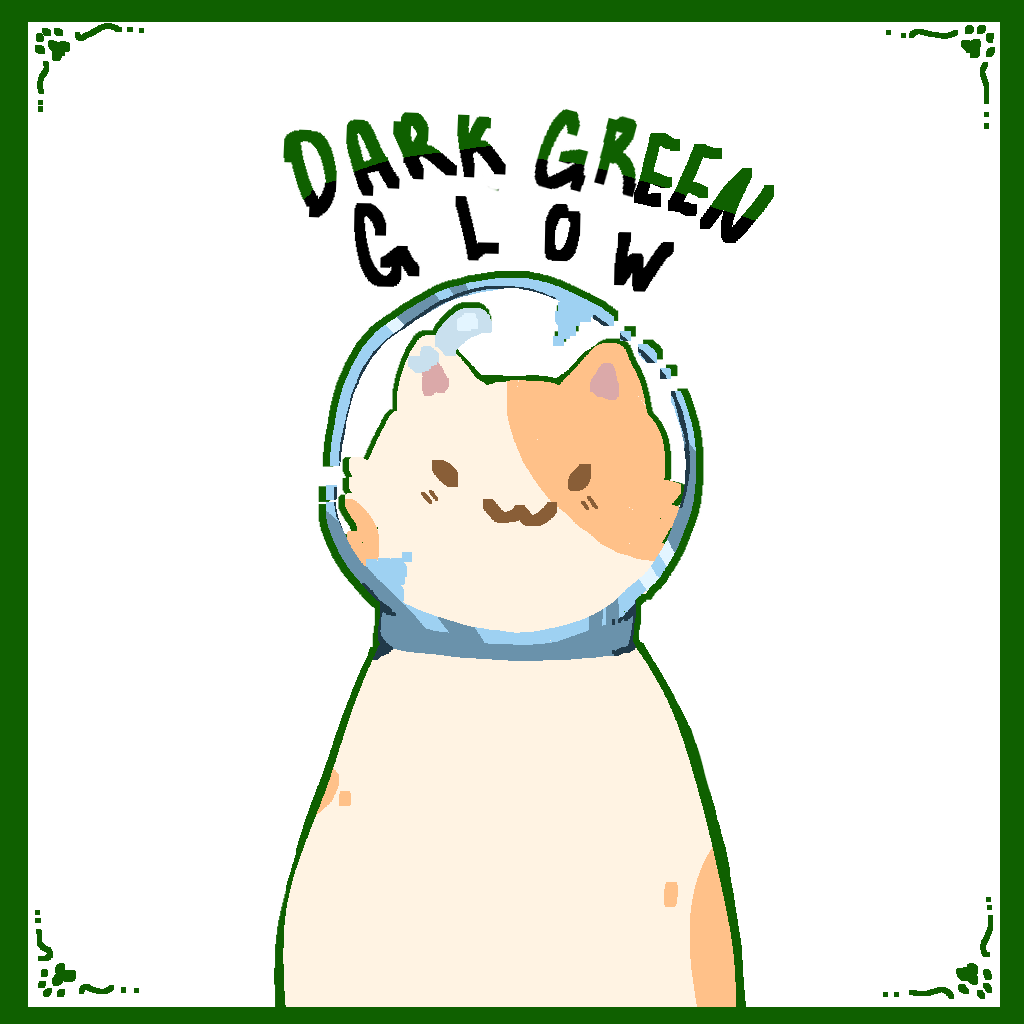 Dark Green Glow