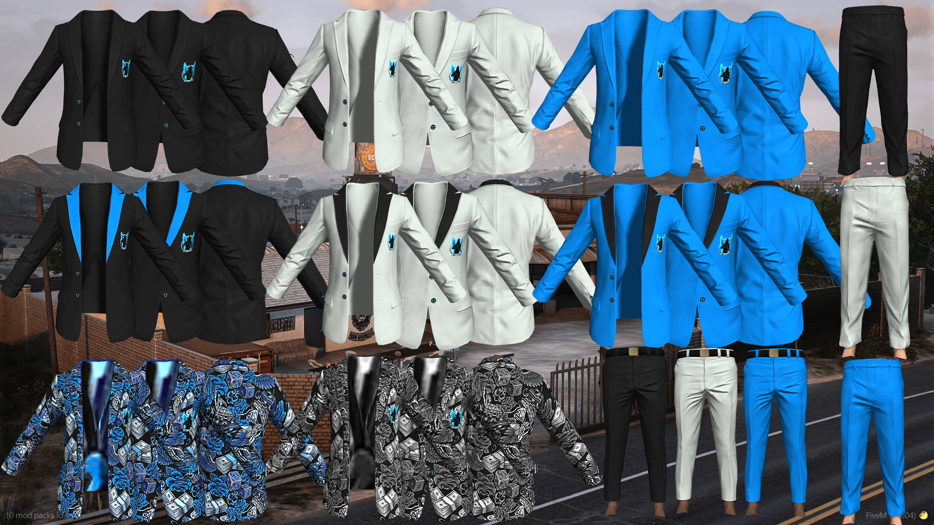 Dark Angel Suits  [M+F]