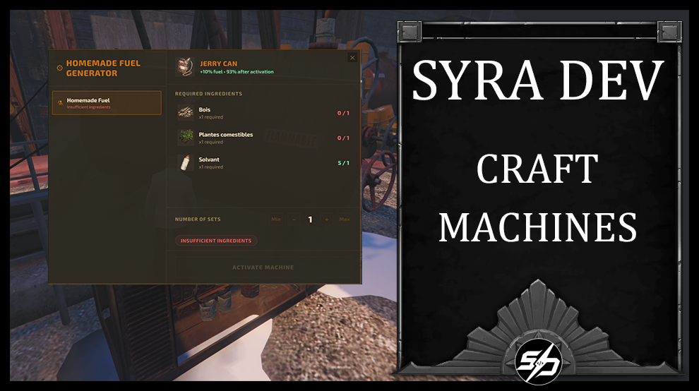 Crafting Machines