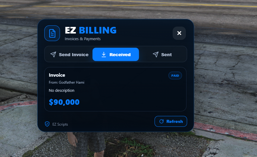 EZ Billing | Advanced Invoice & Billing System for FiveM