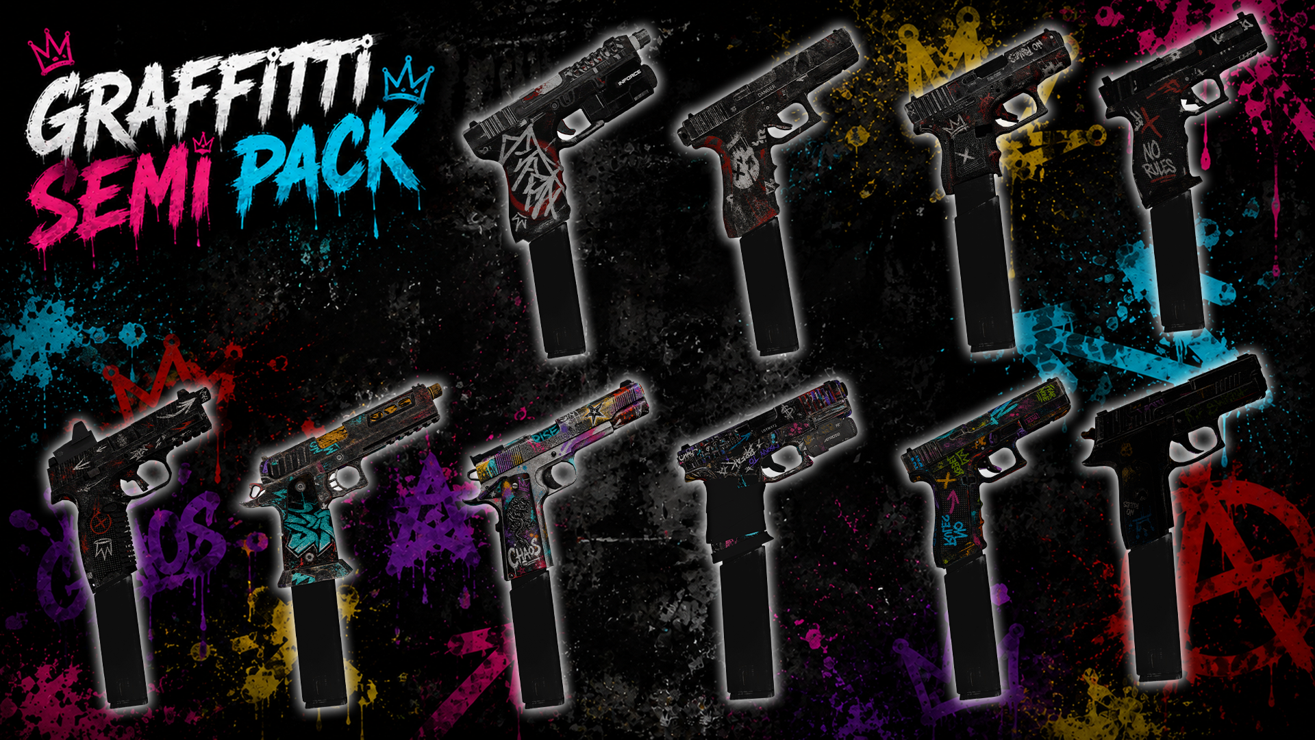GRAFFITTI SEMI PACK