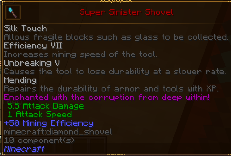 Super Sinister Tools Package!