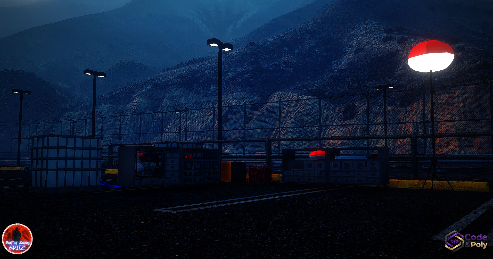 Code & Poly Dekonplatz DLC