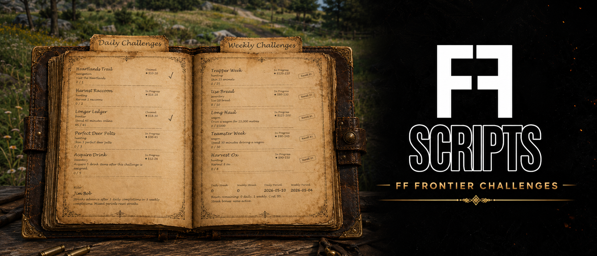 FF Frontier Challenges | RedM