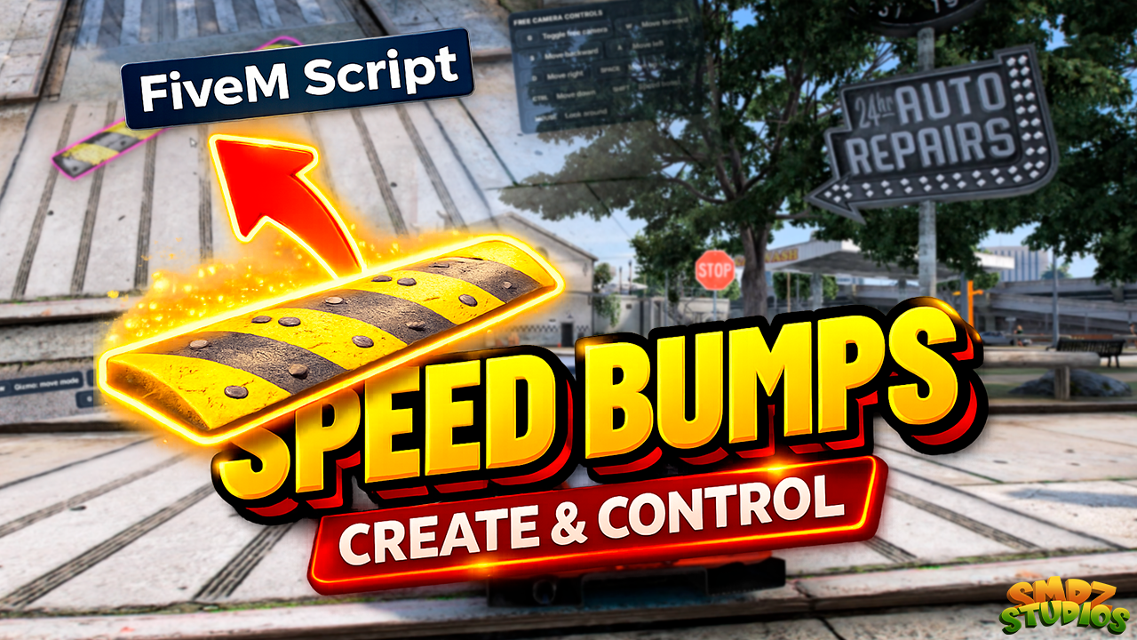 [ESX/QB/QBX] Speed Bumps