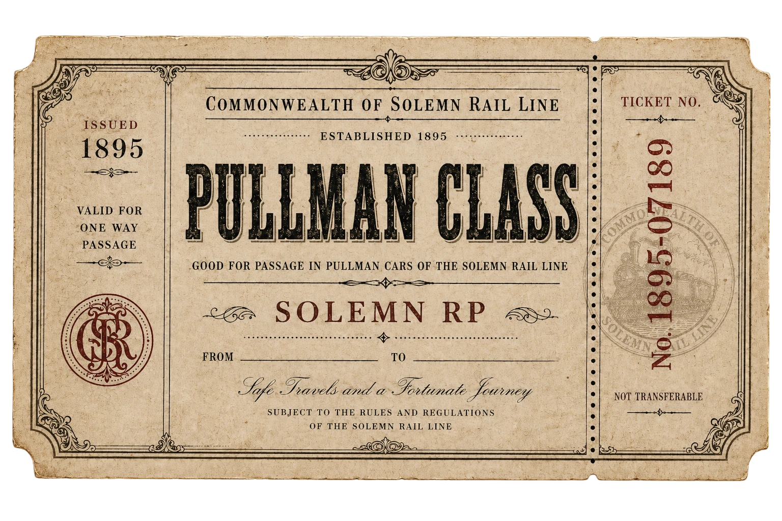Pullman Fare