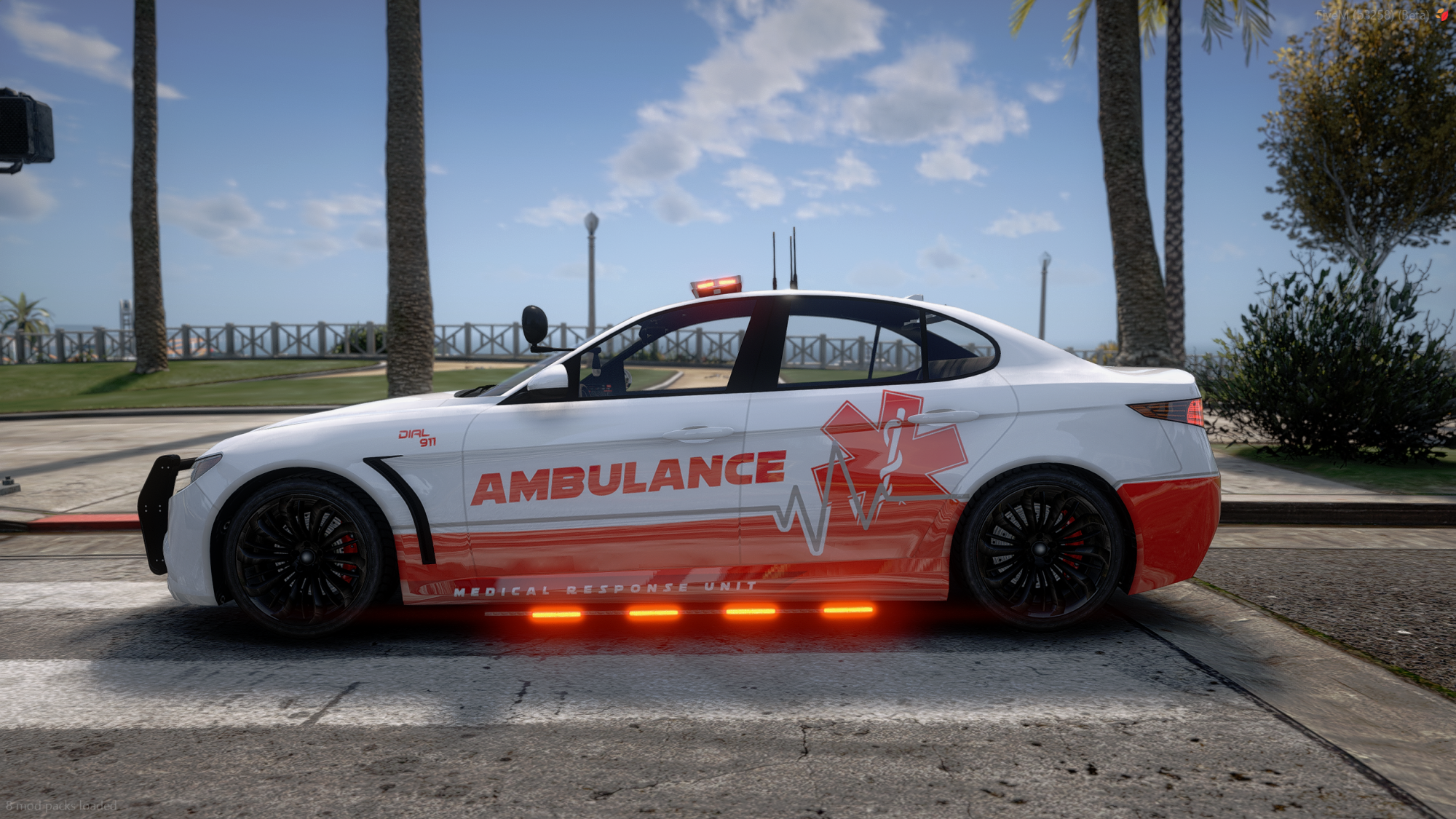 Lampadati Komoda Ambulance Version