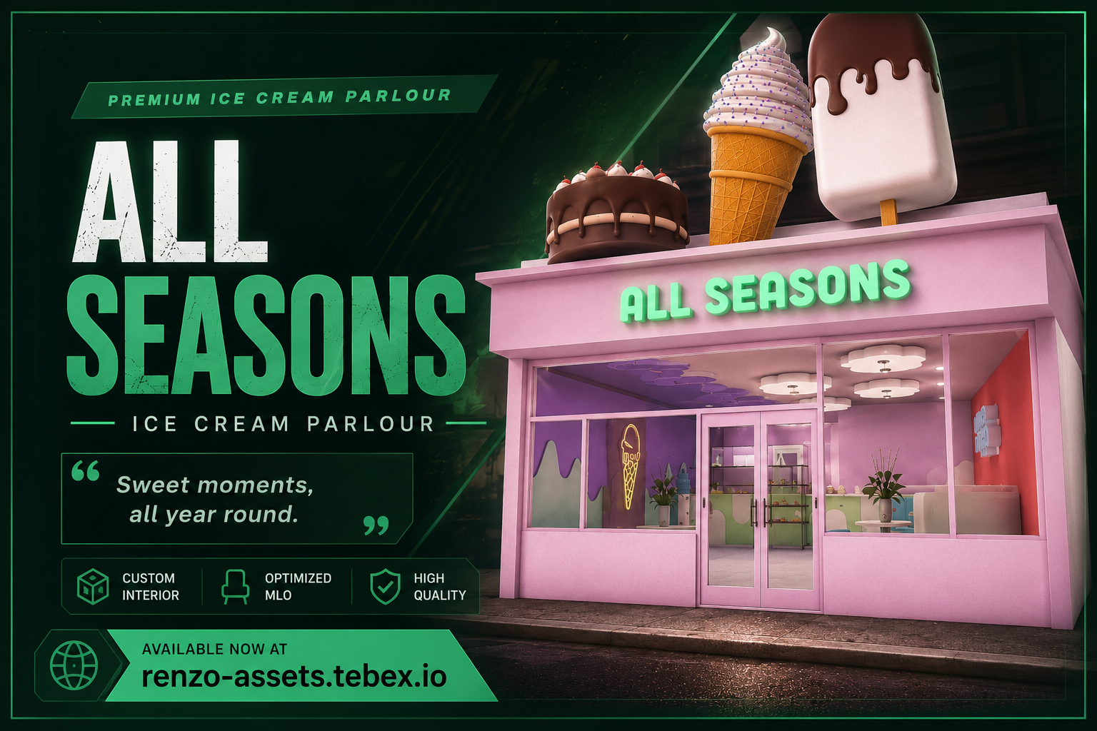 All Seasons | Ice Cream Parlour