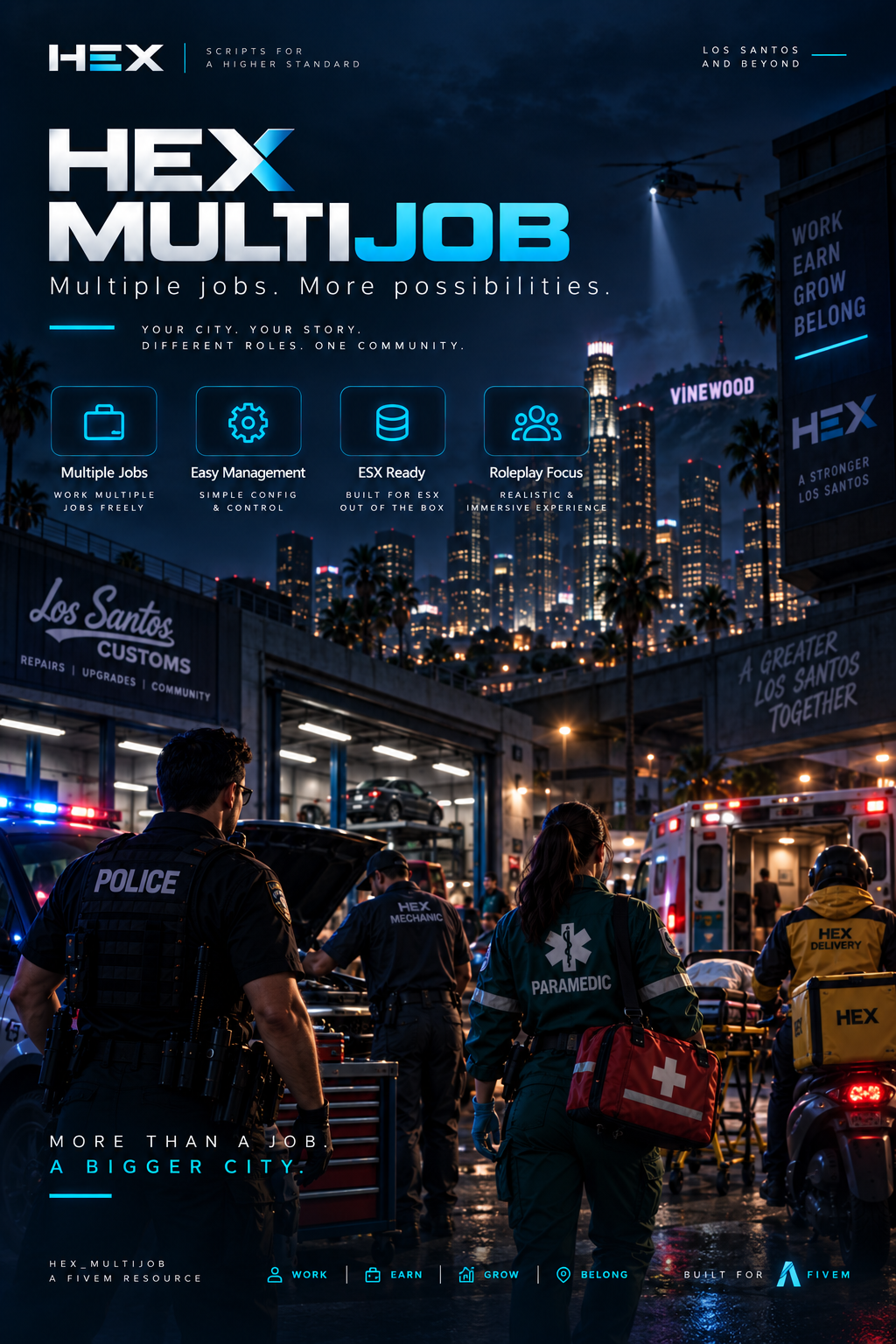 HEX MULTI JOB