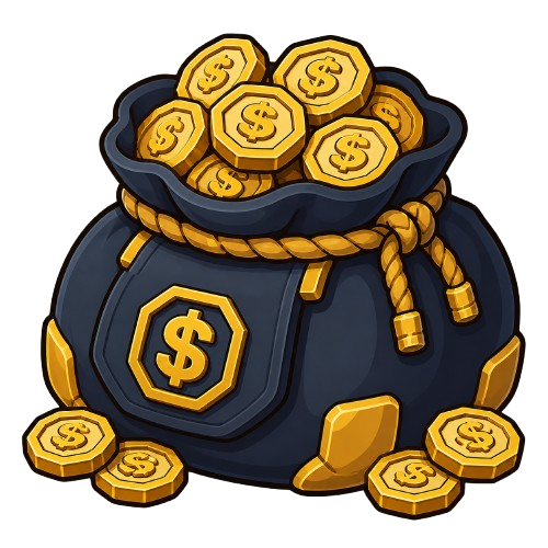 Large Bag of Coins