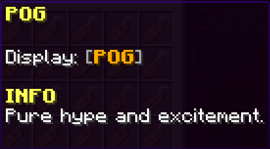 POG Tag
