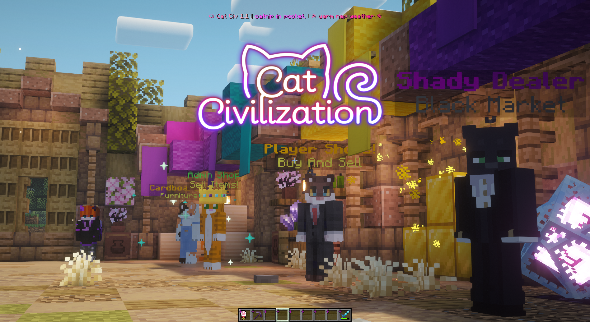 The Stray Kit — cosmetic Bundles  item on the NovaVoid Cat Civilization Minecraft server