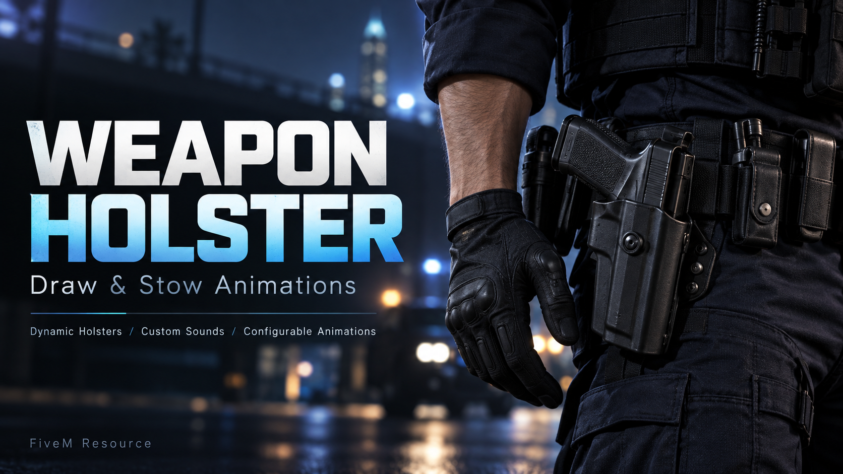Weapon Holster | Draw & Stow Animations