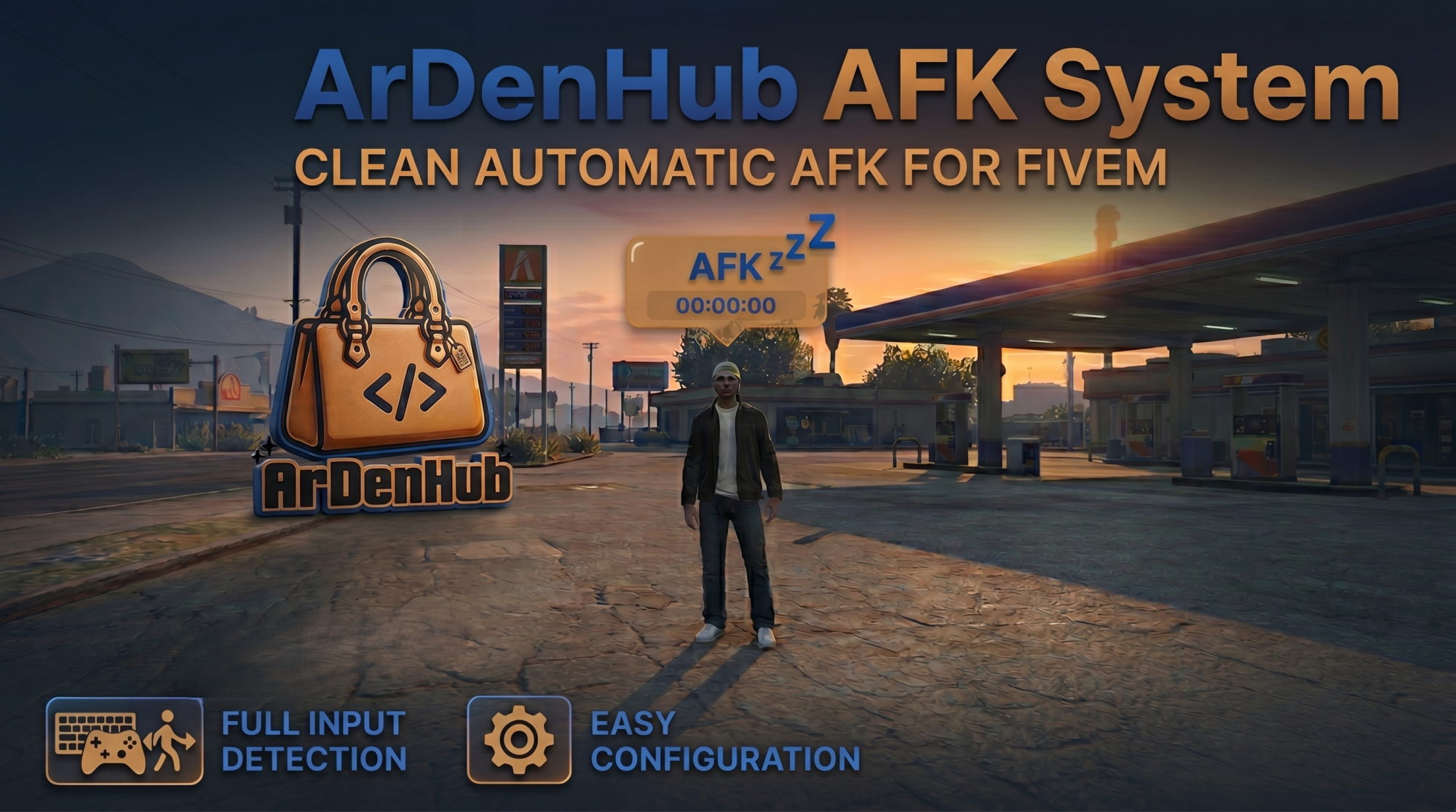 ArDenHub AFK Free